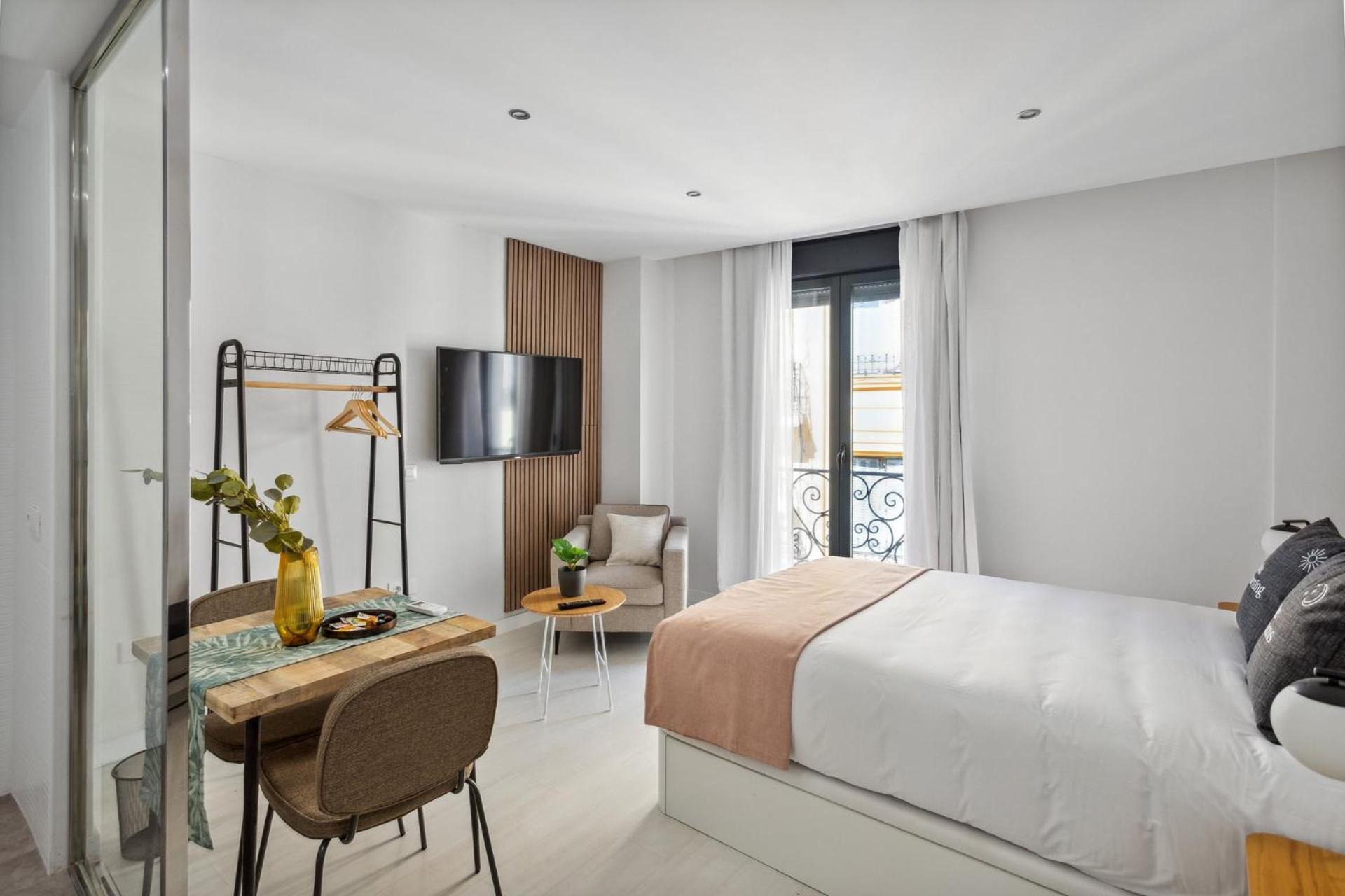 Limehome Madrid Calle De La Paloma Kamer foto